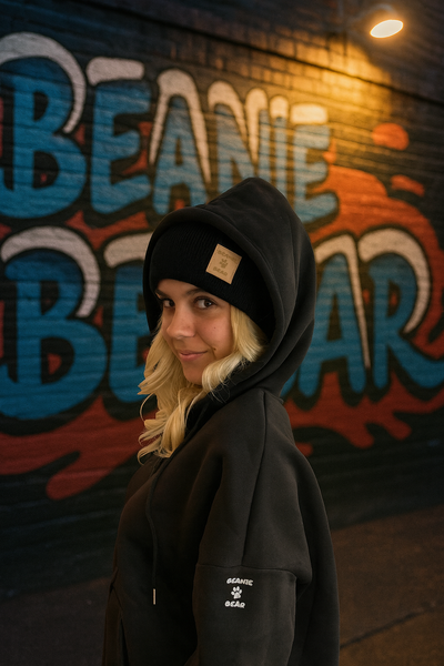 Bonnet Beanie-Bear® Satin Crème