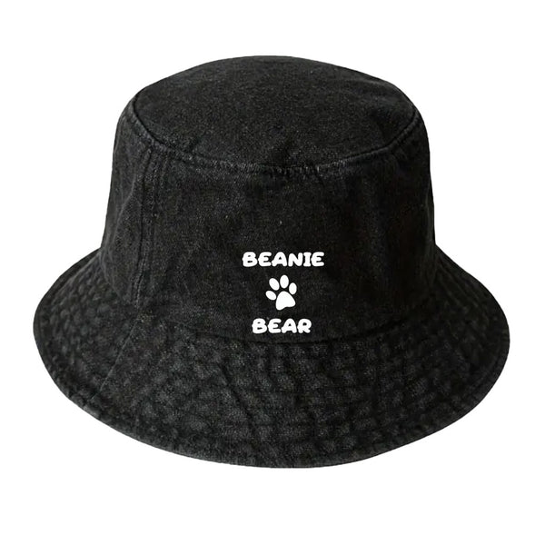 BOB BEANIE-BEAR Denim Noir