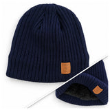 Bonnet doublé Beanie-Bear® Bleu Marine