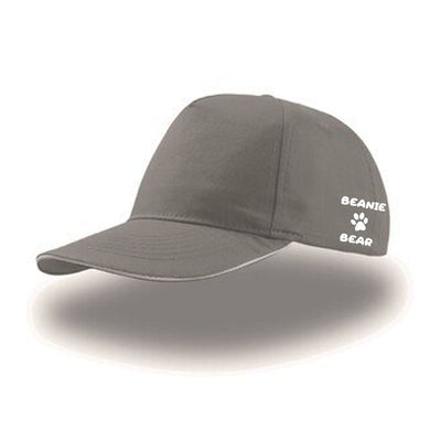 Casquette Beanie-Bear Gris/Blanc