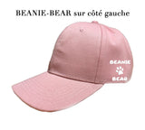 Casquette Beanie-Bear Rose