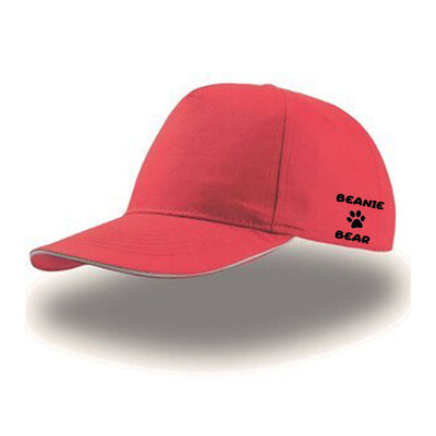 Casquette Beanie-Bear Rouge/Blanc