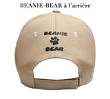 Casquette Beanie-Bear Beige Crème