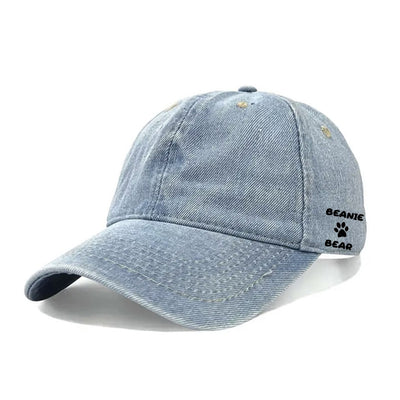Casquette Beanie-Bear DENIM Bleu clair