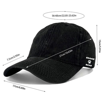 Casquette Beanie-Bear DENIM Bleu foncé