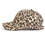 Casquette imprimé Léopard