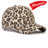 Casquette imprimé Léopard