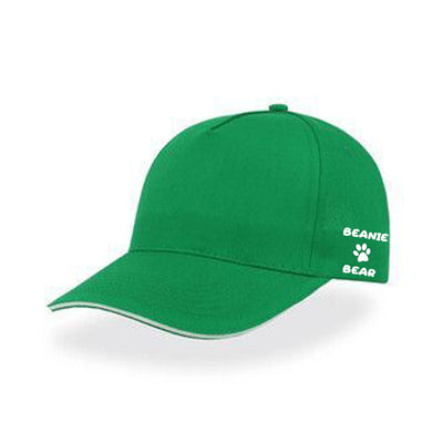 Casquette Beanie-Bear Vert/Blanc