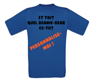 T-shirt  - ENFANT - Bleu roi