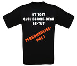 T-shirt  - ENFANT - Noir