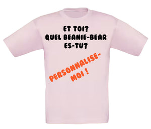 T-shirt  - ENFANT - Rose Pâle