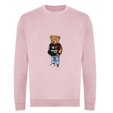 Sweat coton bio BEAR 18 - ROSE