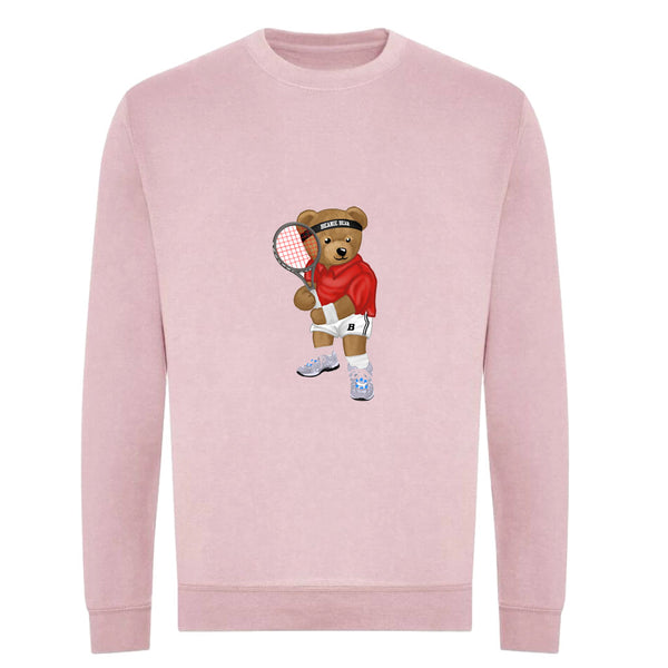 Sweat coton bio BEAR 19 - ROSE