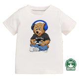 T-shirt -ENFANT-BEAR 27-BLANC