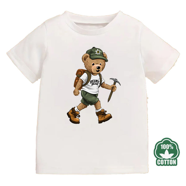 T-shirt -ENFANT-BEAR 29-BLANC