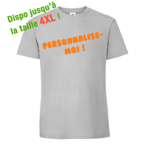 T-shirt Unisexe Gris chiné CLAIR