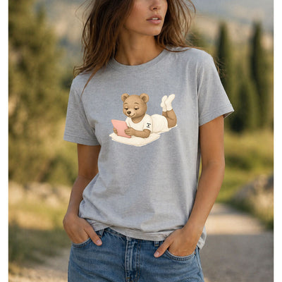 T-shirt Unisexe Gris chiné CLAIR