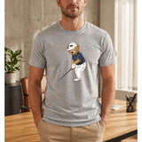 T-shirt Unisexe Gris chiné CLAIR