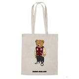 Tote-bag naturel coton bio BEAR 20