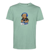 T-shirt-Unisexe-Col rond-BEAR 27-Sauge