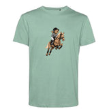 T-shirt-Unisexe-Col rond-BEAR 28-Sauge