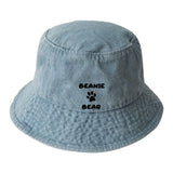 BOB BEANIE-BEAR Denim Bleu clair