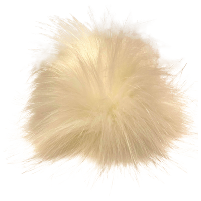 Pompon blanc Beanie-Bear®