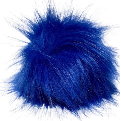 Pompon bleu fluo Beanie-Bear®