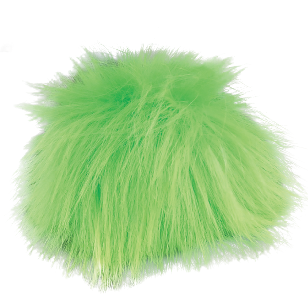 Pompon vert fluo Beanie Bear